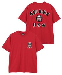SIGNATURE VARSITY LOGO T-SHIRT / シグネチャーバーシティー ロゴ 半袖Tシャツ / AVIREX / アヴィレックス