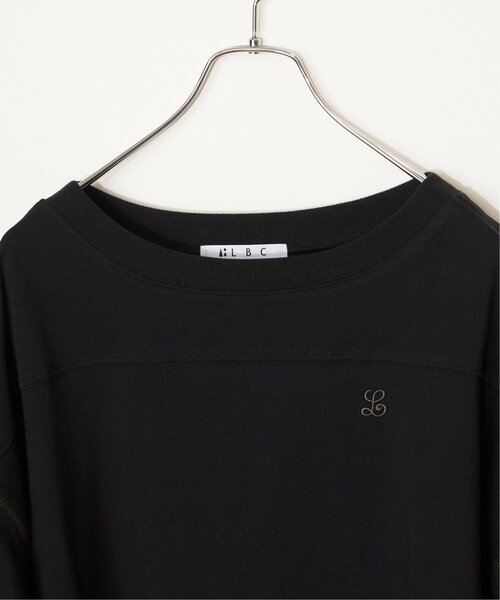 LBC(エルビーシー)の「コットンリブフットボール七分袖Tシャツ(Tシャツ/カットソー・レディース・ホワイト/ブラック/パープル・M/L)」の19枚目の写真