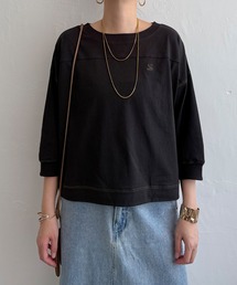 LBC（エルビーシー）の「コットンリブフットボール七分袖Tシャツ（Tシャツ/カットソー）」