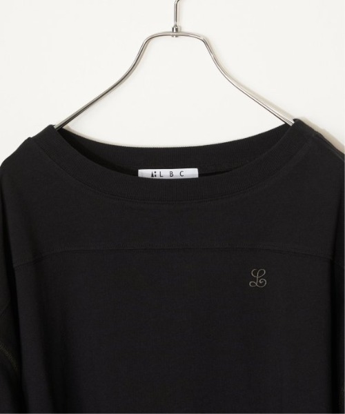 LBC(エルビーシー)の「コットンリブフットボール七分袖Tシャツ(Tシャツ/カットソー・レディース・ホワイト/ブラック/パープル・M/L)」の12枚目の写真