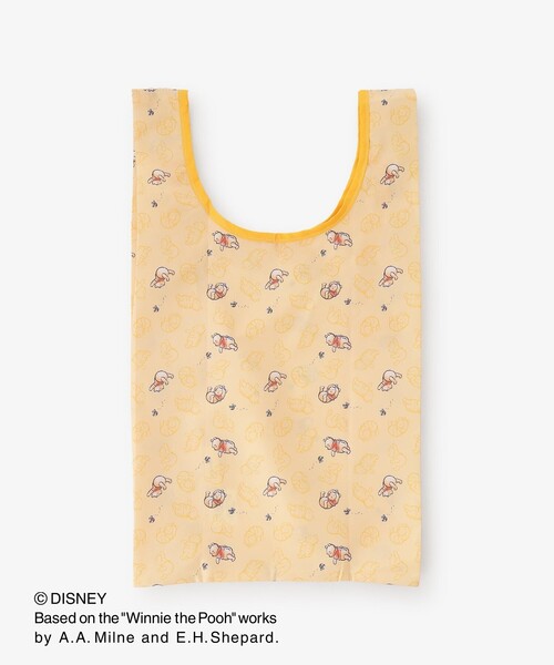 Afternoon Tea（アフタヌーンティー）の「エコバッグ ポーチ付き/ディズニーコレクション・Winnie the Pooh（エコバッグ/サブバッグ・レディース・イエロー・ONE SIZE）」の2枚目の写真