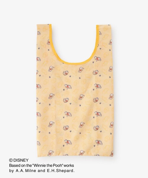 Afternoon Tea（アフタヌーンティー）の「エコバッグ ポーチ付き/ディズニーコレクション・Winnie the Pooh（エコバッグ/サブバッグ・レディース・イエロー・ONE SIZE）」の3枚目の写真