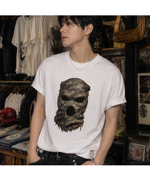 [ODNR UNISEX]カモフラージュマスク半袖Tシャツ_3カラー