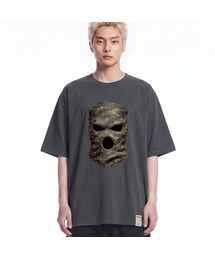 [ODNR UNISEX]カモフラージュマスク半袖Tシャツ_3カラー