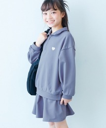 devirock（デビロック）の「【イージーウォッシュ】裏毛 ガールズデザイン セットアップ(インパンツ付き)（セットアップ）」