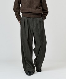 WETTEMPT(�E�B�e���v�g)��FLANNEL 2 TUCK SLACKS / �t�����l��2�^�b�N�X���b�N�X(�X���b�N�X)