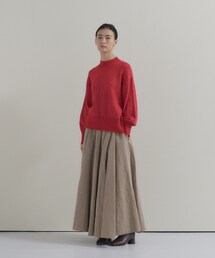 ラメハイネックニット 10色展開