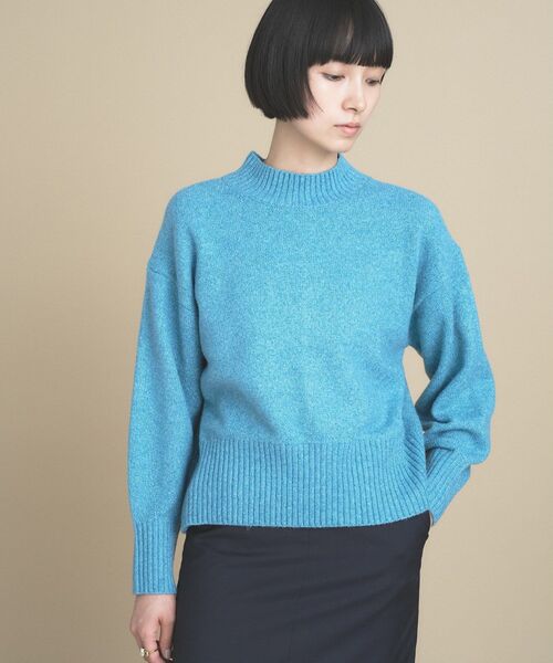 cloenc(クロエンス)の「【美フォルム】ラメハイネックニット(ニット/セーター・レディース・ブルーグリーン/ワインレッド/ボルドー/グレー系その他7/ベージュ系その他7/オフホワイト/パープル系1・02)」の17枚目の写真