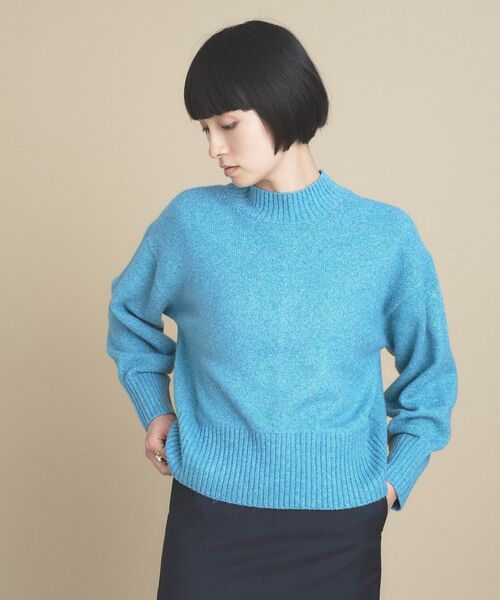 cloenc(クロエンス)の「【美フォルム】ラメハイネックニット(ニット/セーター・レディース・ブルーグリーン/ワインレッド/ボルドー/グレー系その他7/ベージュ系その他7/オフホワイト/パープル系1・02)」の18枚目の写真
