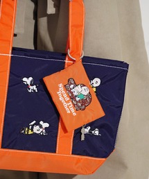 THE MILES（ザ マイルズ）の「"11"≪Vintage PEANUTS≫カラビナ付き バイカラー ミニ マルチポーチ（ポーチ）」