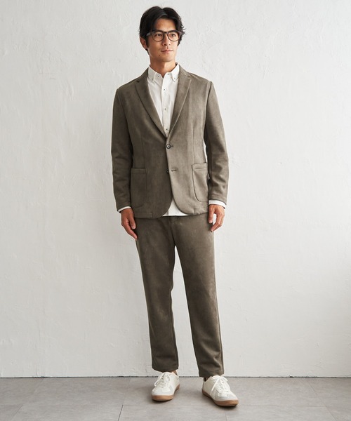 IKKA LOUNGE(イッカラウンジ)の「【セットアップ対応】GOKU楽ワークスエードライクパンツ(その他パンツ・メンズ・ブラック/モカ・XL/L/M/S)」の18枚目の写真