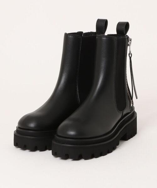 ZUCCa（ズッカ）の「SIDE GORE BOOTS（スニーカー・レディース・ブラウン/ブラック・L size/M size/S size）」の2枚目の写真