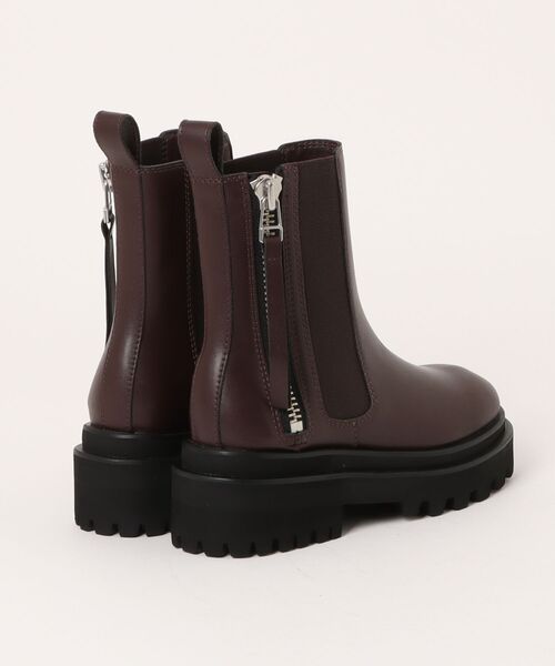 ZUCCa（ズッカ）の「SIDE GORE BOOTS（スニーカー・レディース・ブラウン/ブラック・L size/M size/S size）」の3枚目の写真