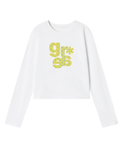 GRAVER（グレーバー）の「[UNISEX]GRAE-S DOT ロングスリーブ Tシャツ_5color（Tシャツ/カットソー・レディース・ホワイト・SMALL/MEDIUM/LARGE）」の11枚目の写真