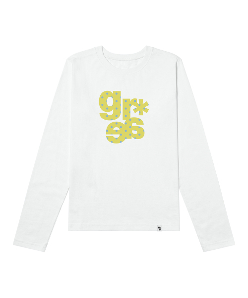 GRAVER（グレーバー）の「[UNISEX]GRAE-S DOT ロングスリーブ Tシャツ_5color（Tシャツ/カットソー・レディース・ホワイト・SMALL/MEDIUM/LARGE）」の18枚目の写真