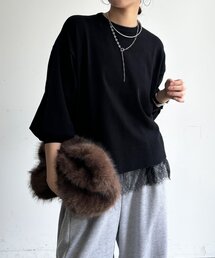 【WEB限定】レースキャミ＋ニットセット