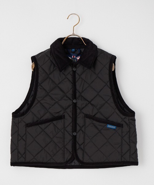 LAVENHAM（ラベンハム）の「[LAVENHAM/ラベンハム] CROPPED RAYDON ショート丈キルティングベスト（ベスト・レディース・ブラック・10）」の21枚目の写真