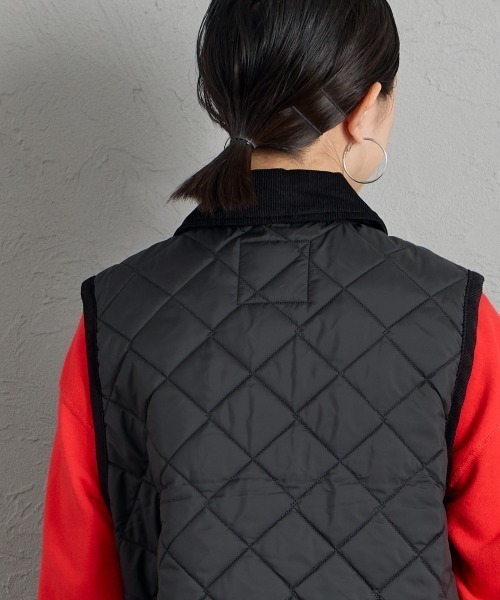 LAVENHAM（ラベンハム）の「[LAVENHAM/ラベンハム] CROPPED RAYDON ショート丈キルティングベスト（ベスト・レディース・ブラック・10）」の13枚目の写真