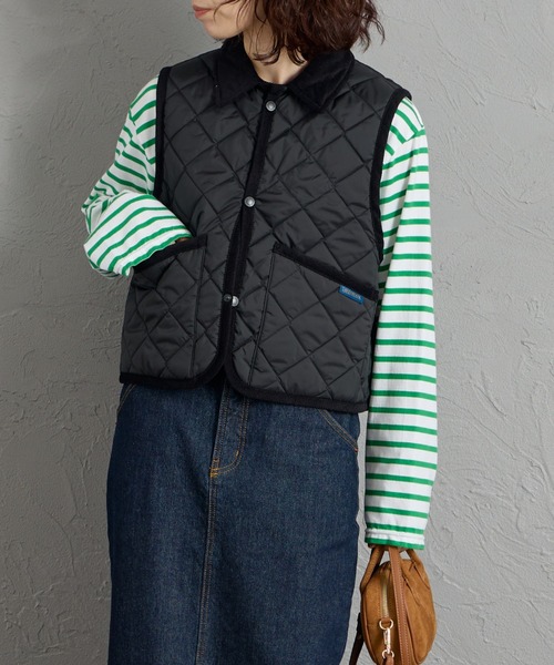 LAVENHAM（ラベンハム）の「[LAVENHAM/ラベンハム] CROPPED RAYDON ショート丈キルティングベスト（ベスト・レディース・ブラック・10）」の15枚目の写真