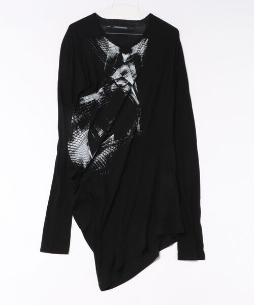 JULIUS(ユリウス)の「JULIUS/ユリウス/927 CPM2(Tシャツ/カットソー・メンズ・ホワイト/ブラック・3)」の1枚目の写真