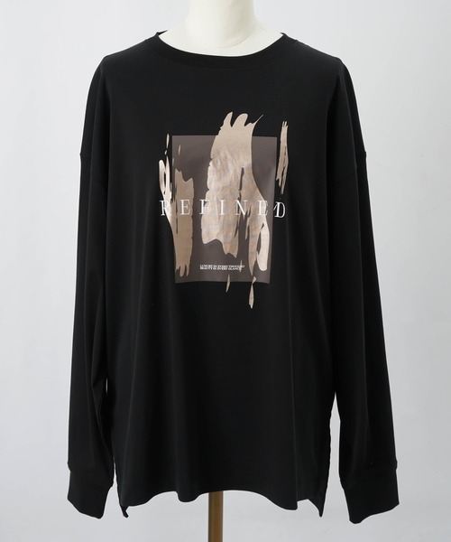 LUCA/LADY LUCK LUCA(ルカ/レディラックルカ)の「LC/LLL 箔プリントロンT(Tシャツ/カットソー・レディース・オフホワイト/グレー/ブラック・FREE)」の14枚目の写真