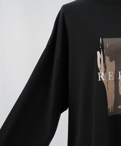 LUCA/LADY LUCK LUCA(ルカ/レディラックルカ)の「LC/LLL 箔プリントロンT(Tシャツ/カットソー・レディース・オフホワイト/グレー/ブラック・FREE)」の17枚目の写真