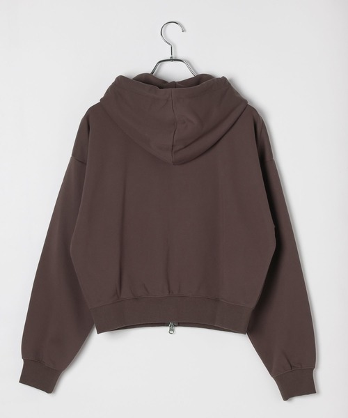 ALAND(エーランド)の「セットアップ着用可能【UNISEX】ALAND/刺繍Aロゴ裏毛パーカー(パーカー・レディース・グレー/ブラウン/ブラック・SMALL/LARGE)」の21枚目の写真