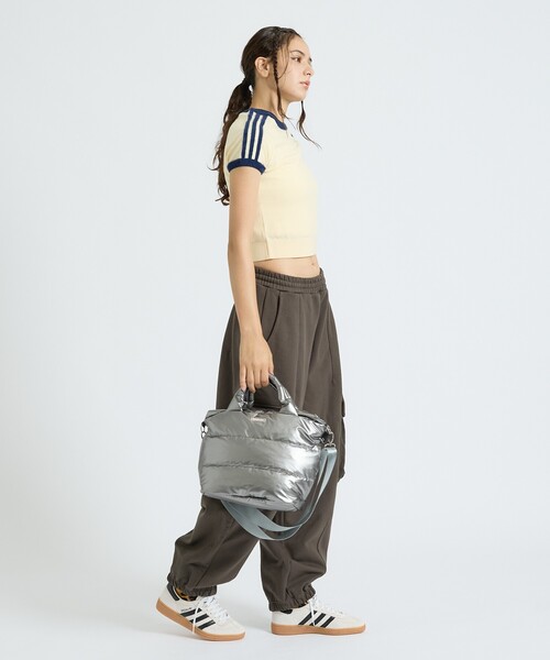 ROOTOTE(ルートート)の「【ROOTOTE / TOTE/ルートート】ルートート】FEATHER ROO 2WAY BAG / フェザールー 2WAYバッグ/ユニセックス(ショルダーバッグ・メンズ・ブラック/オフホワイト/シルバー/ブロンズ・フリー)」の21枚目の写真