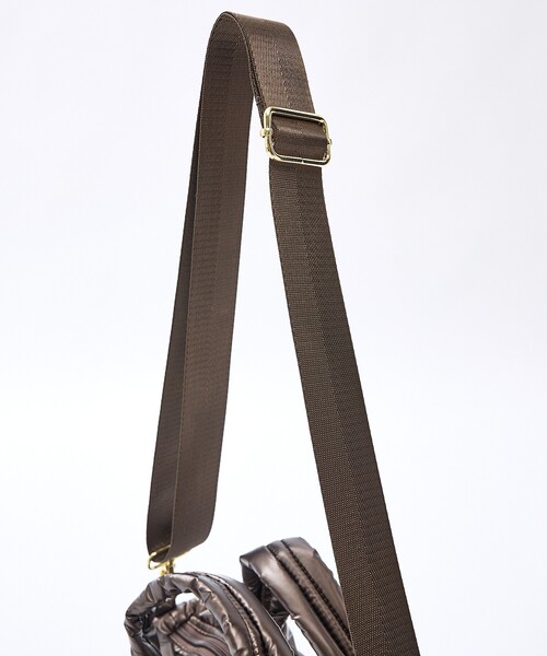 ROOTOTE(ルートート)の「【ROOTOTE / TOTE/ルートート】ルートート】FEATHER ROO 2WAY BAG / フェザールー 2WAYバッグ/ユニセックス(ショルダーバッグ・メンズ・ブラック/オフホワイト/シルバー/ブロンズ・フリー)」の14枚目の写真