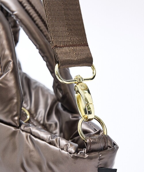 ROOTOTE(ルートート)の「【ROOTOTE / TOTE/ルートート】ルートート】FEATHER ROO 2WAY BAG / フェザールー 2WAYバッグ/ユニセックス(ショルダーバッグ・メンズ・ブラック/オフホワイト/シルバー/ブロンズ・フリー)」の13枚目の写真