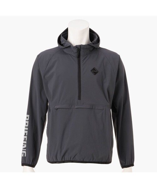 BRIEFING(ブリーフィング)の「【BRIEFING GOLF/ブリーフィングゴルフ】MEN’S WIND ANORAK(ブルゾン・メンズ・ブラック/チャコール/ブラウン系その他6・S/XL/L/M)」の2枚目の写真