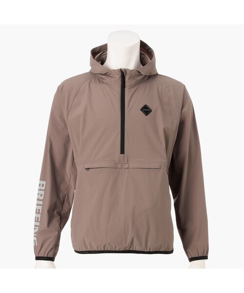 BRIEFING(ブリーフィング)の「【BRIEFING GOLF/ブリーフィングゴルフ】MEN’S WIND ANORAK(ブルゾン・メンズ・ブラック/チャコール/ブラウン系その他6・S/XL/L/M)」の3枚目の写真