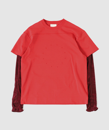 JIAN YE（ジェンイェ）の「JIAN YE / ジェンイェ CIRCLE FANGSAI LAYERED TEE（Tシャツ/カットソー）」