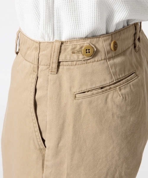 RAGEBLUE（レイジブルー）の「＜トレンドのワイドシルエット＞チノアンクルトラウザー/718643（その他パンツ・メンズ・ベージュ・MEDIUM/LARGE）」の7枚目の写真
