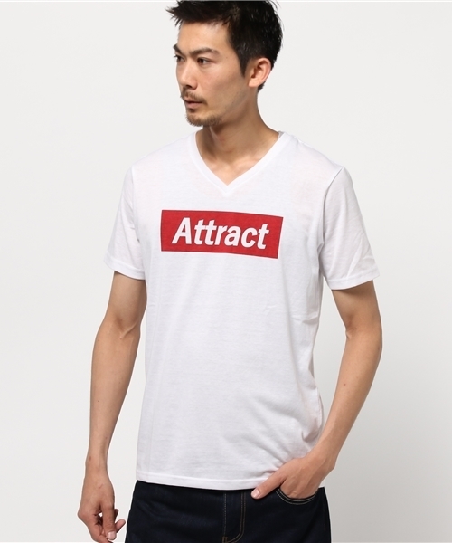 VENCEEXCHANGE（ヴァンスエクスチェンジ）の「BOX プリント半袖T（Tシャツ/カットソー・メンズ・ブルー/ブラック/オフホワイト・LARGE/SMALL/MEDIUM）」の6枚目の写真
