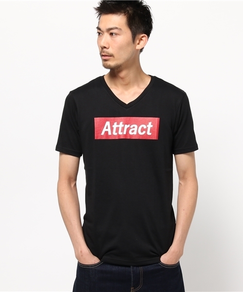 VENCEEXCHANGE（ヴァンスエクスチェンジ）の「BOX プリント半袖T（Tシャツ/カットソー・メンズ・ブルー/ブラック/オフホワイト・LARGE/SMALL/MEDIUM）」の7枚目の写真