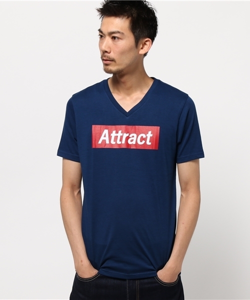 VENCEEXCHANGE（ヴァンスエクスチェンジ）の「BOX プリント半袖T（Tシャツ/カットソー・メンズ・ブルー/ブラック/オフホワイト・LARGE/SMALL/MEDIUM）」の8枚目の写真