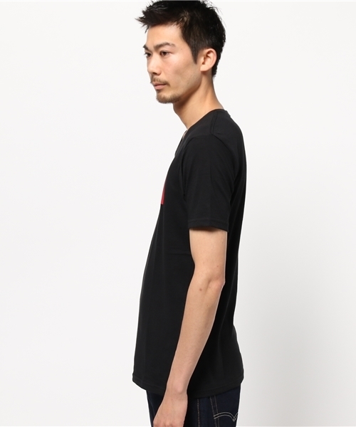 VENCEEXCHANGE（ヴァンスエクスチェンジ）の「BOX プリント半袖T（Tシャツ/カットソー・メンズ・ブルー/ブラック/オフホワイト・LARGE/SMALL/MEDIUM）」の9枚目の写真