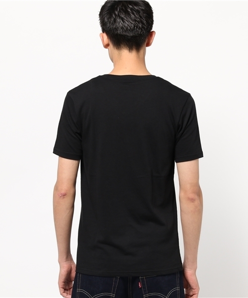 VENCEEXCHANGE（ヴァンスエクスチェンジ）の「BOX プリント半袖T（Tシャツ/カットソー・メンズ・ブルー/ブラック/オフホワイト・LARGE/SMALL/MEDIUM）」の10枚目の写真