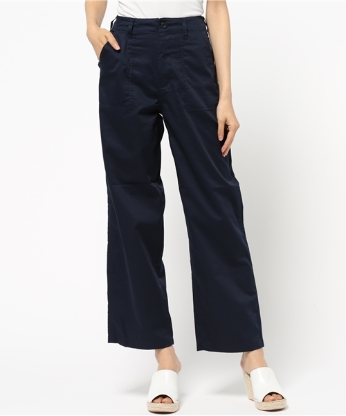 MOUSSY（マウジー）の「MILITARY STRAIGHT PTF（その他パンツ・レディース・カーキ/ネイビー・1/2）」の13枚目の写真