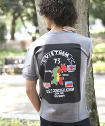 Denime | スーベニア柄半袖スウェット(スウェット)