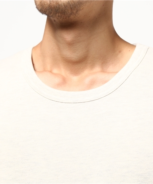 Denime（ドゥニーム）の「スーベニア柄半袖スウェット（スウェット・メンズ・グレー/オートミール・LARGE/MEDIUM/X-LARGE）」の7枚目の写真