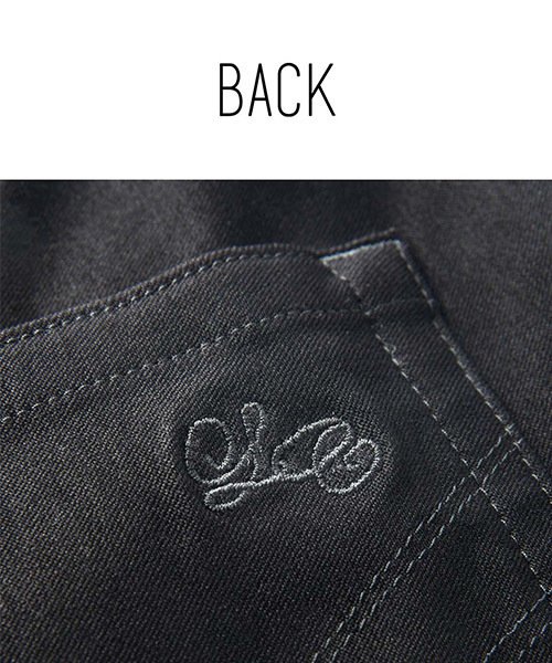 IEDIT（イディット）の「ＩＥＤＩＴレーベルコレクション　切り替え効果で美脚をかなえる　マシュマロタッチフラミンゴスキニーパンツ（その他パンツ・レディース・オフホワイト/ブラック・SMALL/NS/2T/LARGE/3T/XX-LARGE/X-LARGE/MEDIUM/NM）」の6枚目の写真