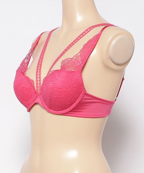ANNEBRA(アンブラ)の「Lady 3/4モールドカップブラジャー(ブラジャー・レディース・マスタード/フューシャピンク・C80/F75/D70/E70/C75/F70/E75/D75/E80/G70/D80/B70/B75/C70)」の3枚目の写真