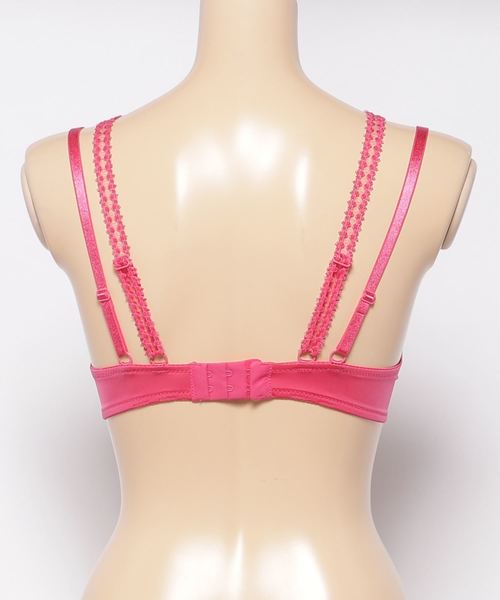 ANNEBRA(アンブラ)の「Lady 3/4モールドカップブラジャー(ブラジャー・レディース・マスタード/フューシャピンク・C80/F75/D70/E70/C75/F70/E75/D75/E80/G70/D80/B70/B75/C70)」の4枚目の写真