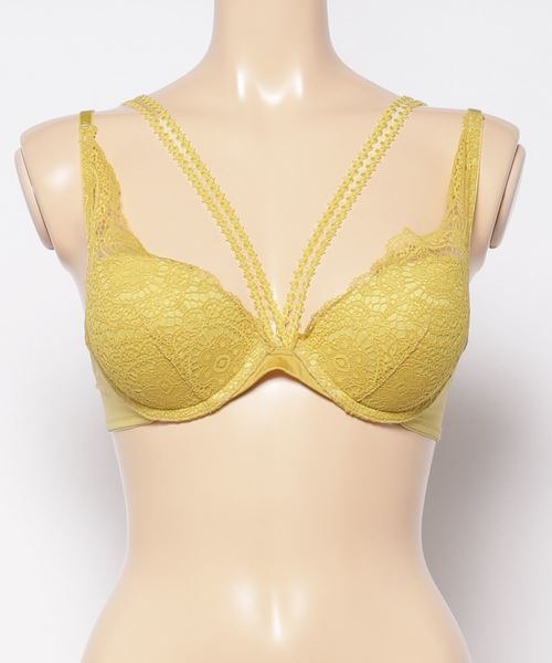 ANNEBRA(アンブラ)の「Lady 3/4モールドカップブラジャー(ブラジャー・レディース・マスタード/フューシャピンク・C80/F75/D70/E70/C75/F70/E75/D75/E80/G70/D80/B70/B75/C70)」の8枚目の写真