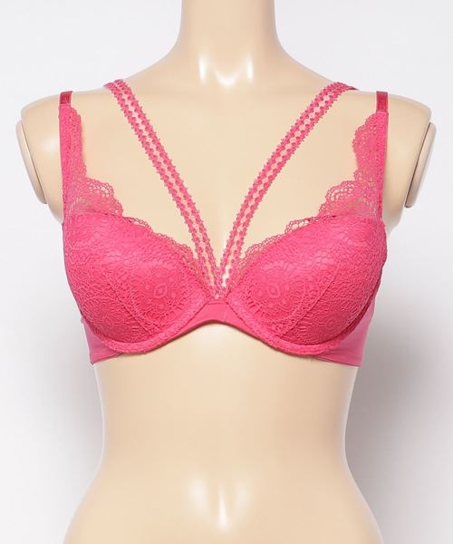 ANNEBRA(アンブラ)の「Lady 3/4モールドカップブラジャー(ブラジャー・レディース・マスタード/フューシャピンク・C80/F75/D70/E70/C75/F70/E75/D75/E80/G70/D80/B70/B75/C70)」の10枚目の写真
