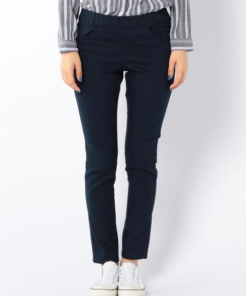 coen（コーエン）の「カラーイージースキニーパンツ（その他パンツ・レディース・ネイビー/その他1/オリーブ/ベージュ・LARGE/MEDIUM/SMALL）」の20枚目の写真