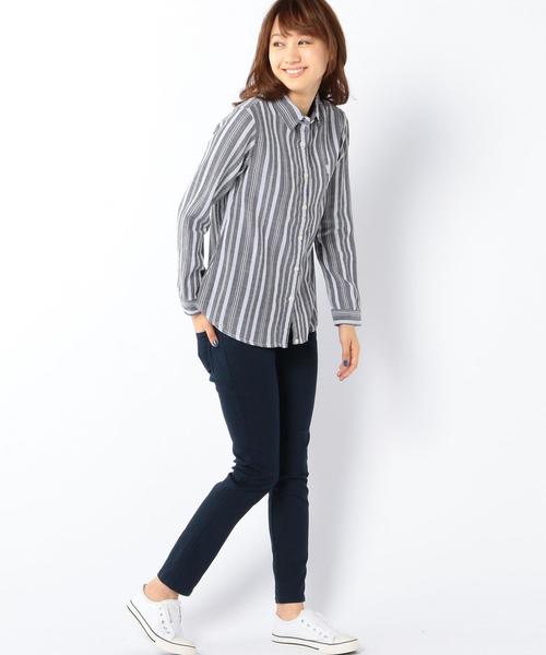 coen（コーエン）の「カラーイージースキニーパンツ（その他パンツ・レディース・ネイビー/その他1/オリーブ/ベージュ・LARGE/MEDIUM/SMALL）」の14枚目の写真