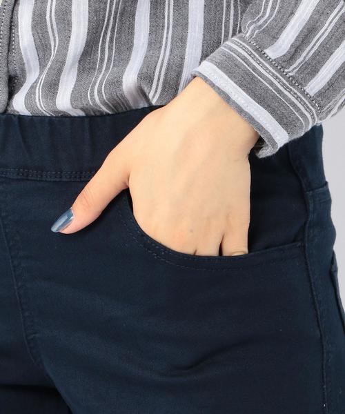 coen（コーエン）の「カラーイージースキニーパンツ（その他パンツ・レディース・ネイビー/その他1/オリーブ/ベージュ・LARGE/MEDIUM/SMALL）」の16枚目の写真